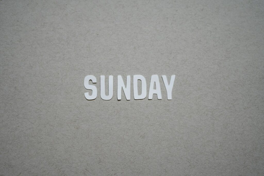 The Perfect Sunday